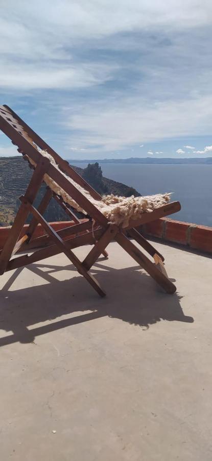 Inka Wasi Acomodação com café da manhã Isla del Sol Exterior foto