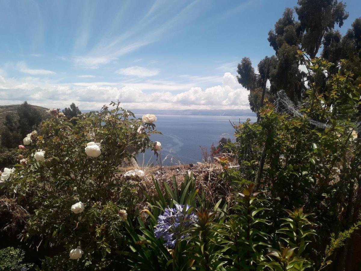 Inka Wasi Acomodação com café da manhã Isla del Sol Exterior foto